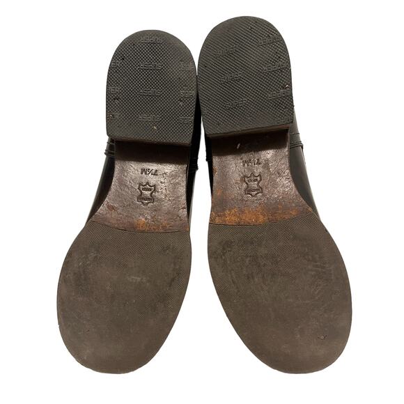 Tory Burch Marco Brown Leather Riding Boots Size 7.5 - Picture 7 of 11